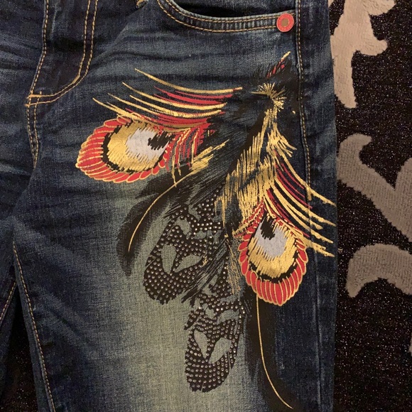 Baby Phat Embellished Capri - Picture 5 of 6